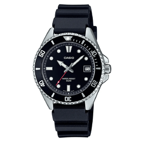 casio mdv-10 borracha preto